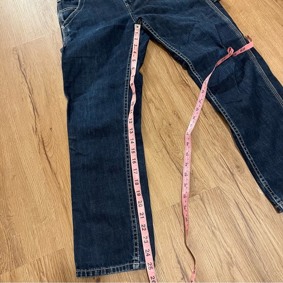 Lee Workwear Women’s Deep Indigo Denim Straight Jeans size 26 - Picture 7 of 8